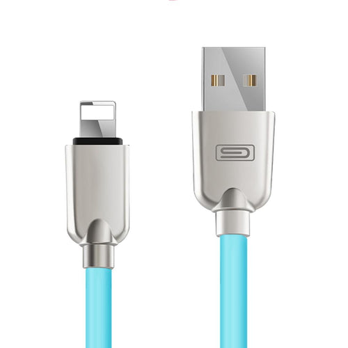 Zinc Alloy 1.5M Durable Sync Data USB Charger Cable iPhone 5 6 7 Plus iPad 4 Mini