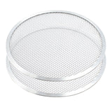 SOGA 2X 8-inch Round Seamless Aluminium Nonstick Commercial Grade Pizza Screen Baking Pan