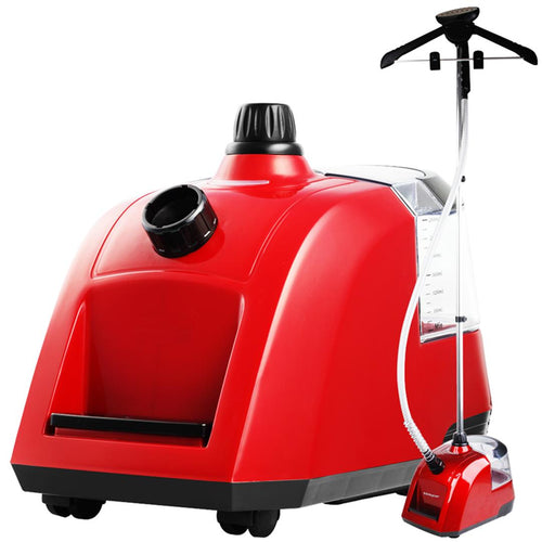 SOGA Garment Steamer Portable Cleaner Steam Iron 80MINS Red