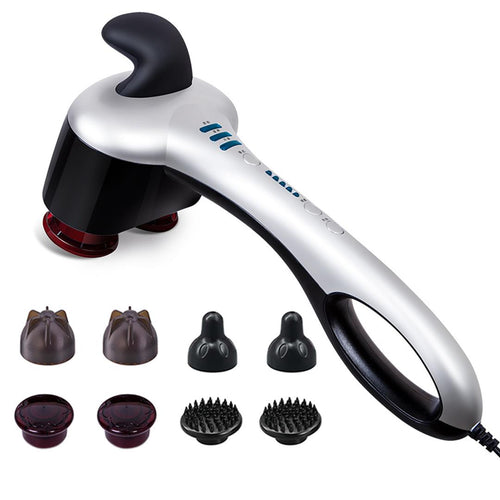 SOGA Portable Handheld Massager Soothing Heat Stimulate Blood Flow Foot Shoulder