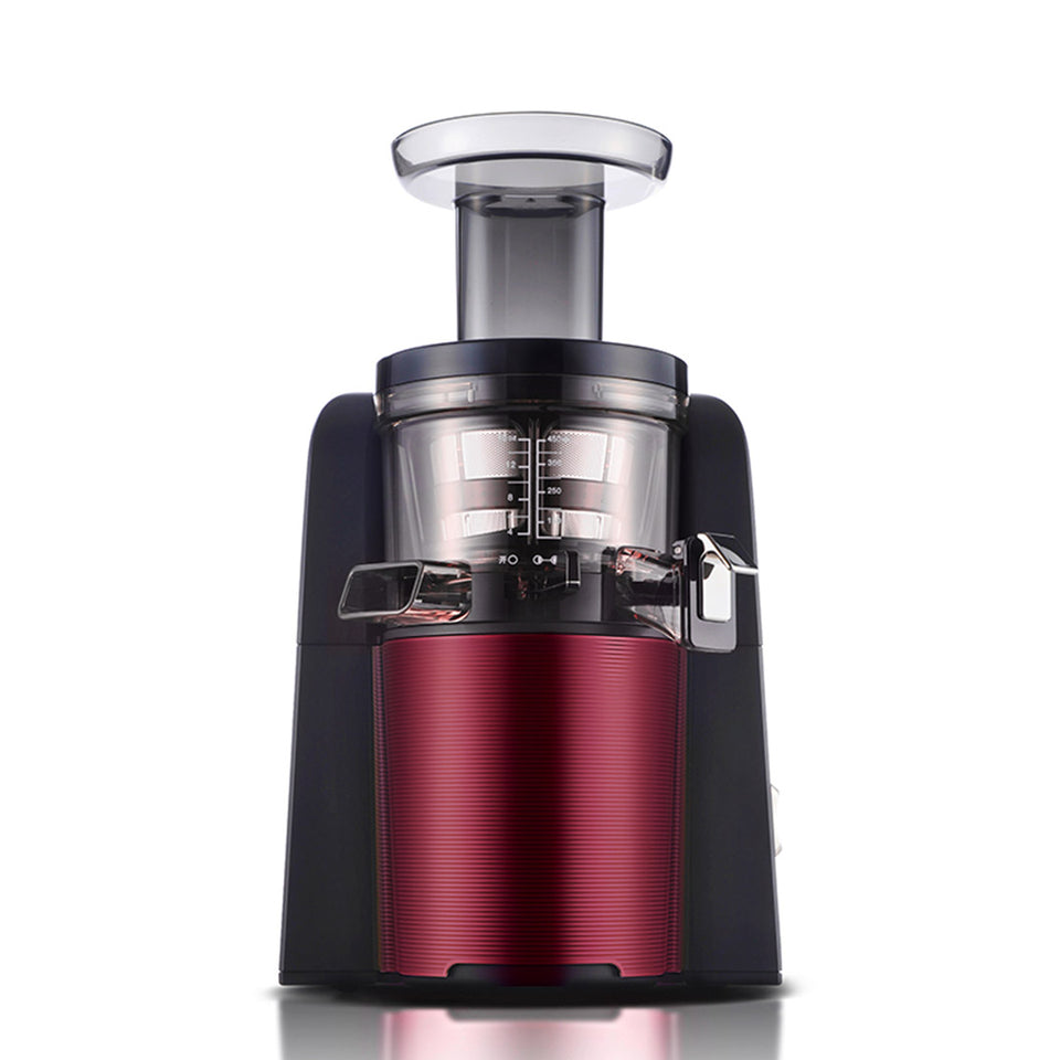 SOGA Cold Press Slow Juicer Fruit Vegetable Mixer Extractor Processor Red