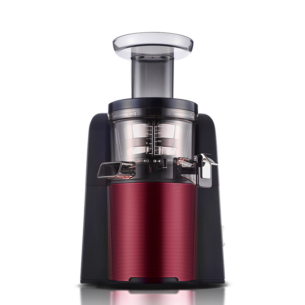 SOGA Cold Press Slow Juicer Fruit Vegetable Mixer Extractor Processor Red