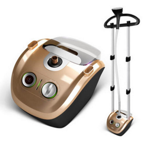 SOGA Garment Steamer Vertical Twin Pole Clothes 2.8L 1800w Professional Steaming Kit Gold