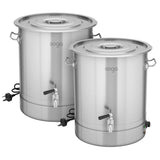SOGA 2X 48L Stainless Steel URN Commercial Water Boiler 2200W