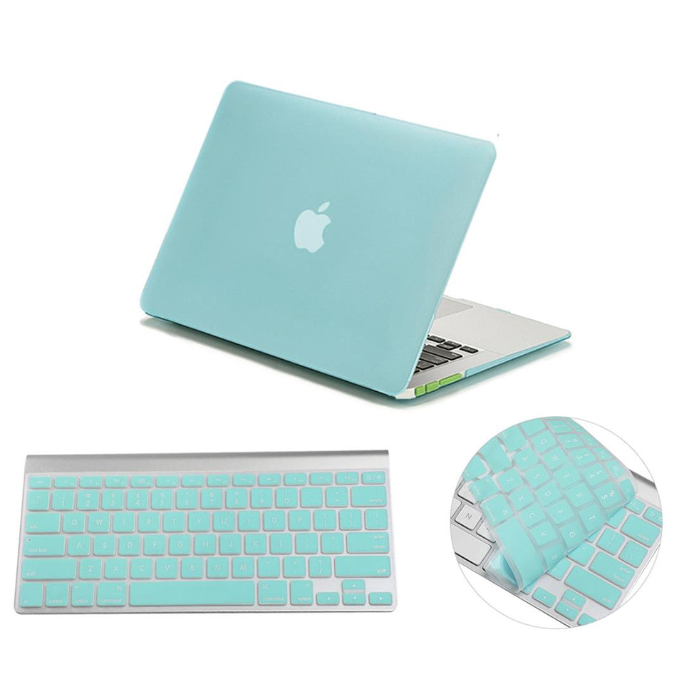 Matte Hardshell Case + Keyboard cover for Apple Macbook