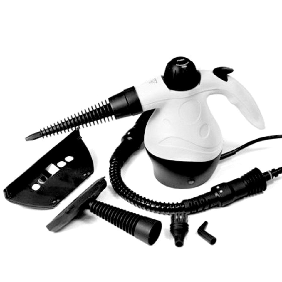1000w Portable Handheld Handy Steam Cleaner Floor Carpet Steamer Washer Pressure White