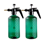 SOGA 2-Pack 2L Mist Water Spray Bottle with Adjustable Nozzle and Top Pump