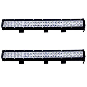 2X 23inch 144W Cree Led Light Bar Spot Flood Light 4x4 Offroad Work Ute Atv 12v 24v