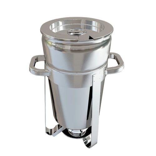 SOGA 11L Round Stainless Steel Soup Warmer Marmite Chafer Full Size Catering Chafing Dish