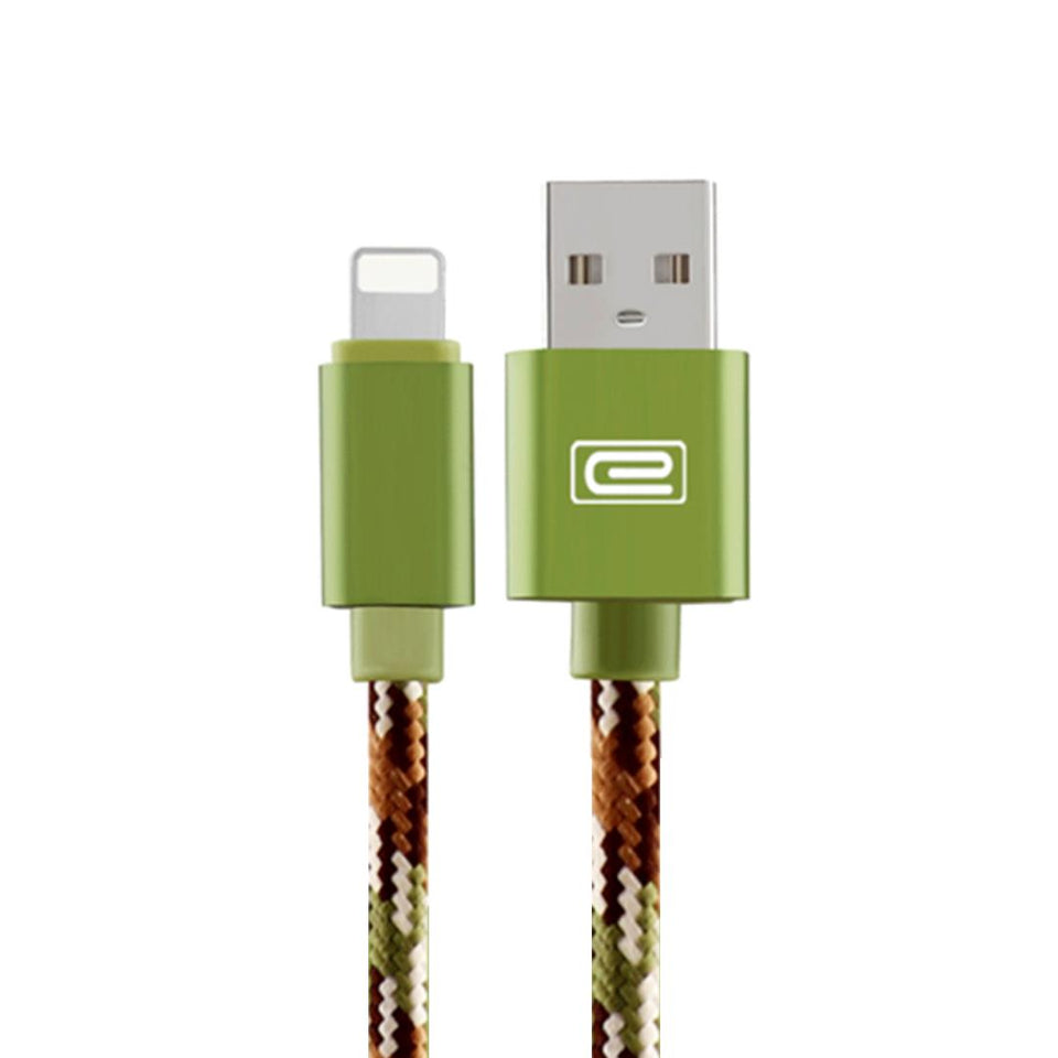 Durable 1.5 Meter Nylon Micro Usb Cable for iPhone 2.0A Copper Cord in 5 Colours