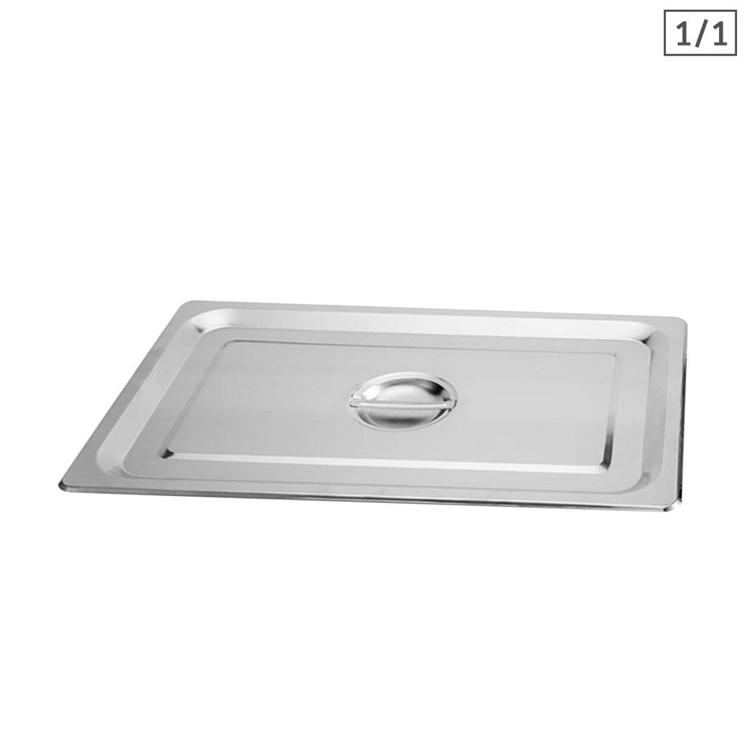 SOGA Gastronorm GN Pan Lid Full Size 1/1 Stainless Steel Tray Top Cover