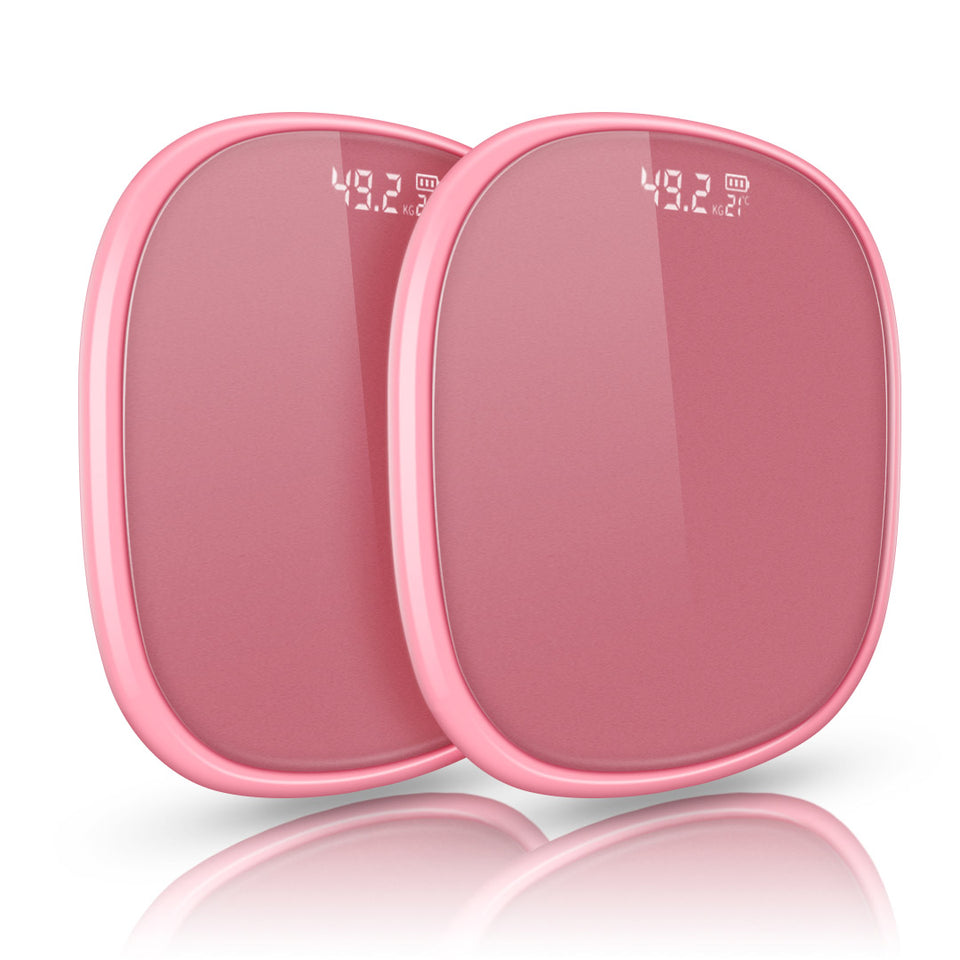 SOGA 2X 180kg Digital LCD Fitness Electronic Bathroom Body Weighing Scale Old Rose