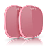 SOGA 2X 180kg Digital LCD Fitness Electronic Bathroom Body Weighing Scale Old Rose