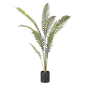 SOGA 180cm Artificial Green Rogue Hares Foot Fern Tree Fake Tropical Indoor Plant Home Office Decor