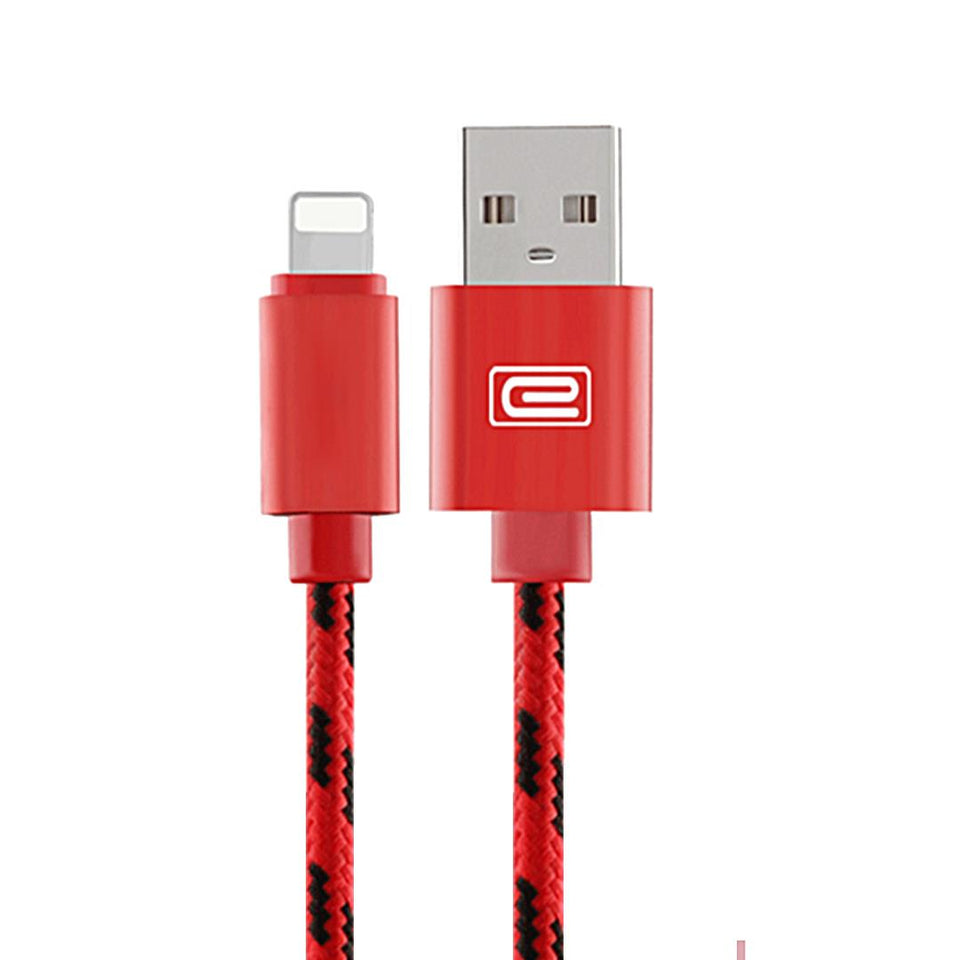 Durable 1.5 Meter Nylon Micro Usb Cable for iPhone 2.0A Copper Cord in 5 Colours