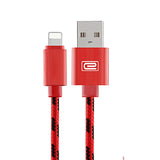 Durable 1.5 Meter Nylon Micro Usb Cable for iPhone 2.0A Copper Cord in 5 Colours