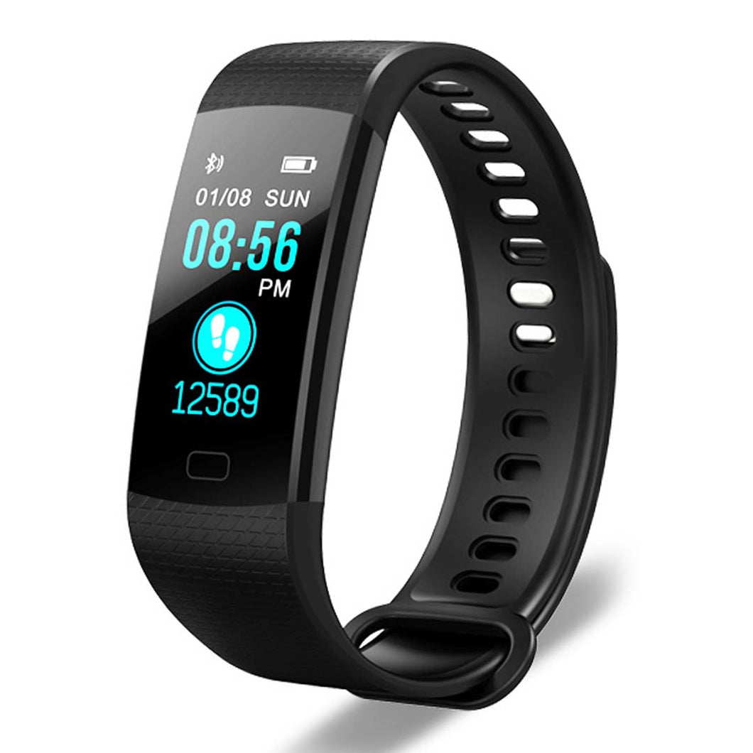 SOGA Sport Smart Watch Health Fitness Wrist Band Bracelet Activity Tracker Black