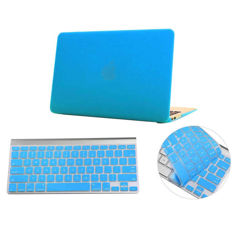 Matte Hardshell Case + Keyboard cover for Apple Macbook