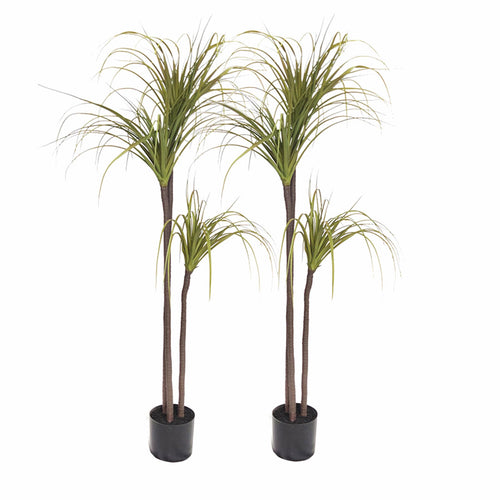 SOGA 2X 145cm Artificial Dracaena Plant Fake Potted, Simulation Tree Fake Plant Home Decor