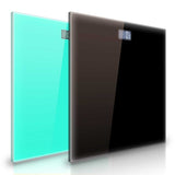 SOGA 2 x 180kg Digital Fitness Weight Bathroom Gym Body Glass LCD Electronic Black/Green