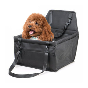 SOGA Waterproof Pet Booster Car Seat Breathable Mesh Safety Travel Portable Dog Carrier Bag