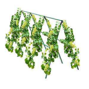 SOGA 150X90cm Plant Frame Tube Trellis Vegetable Flower Herbs Outdoor Vine Support Adjustable Garden Rack
