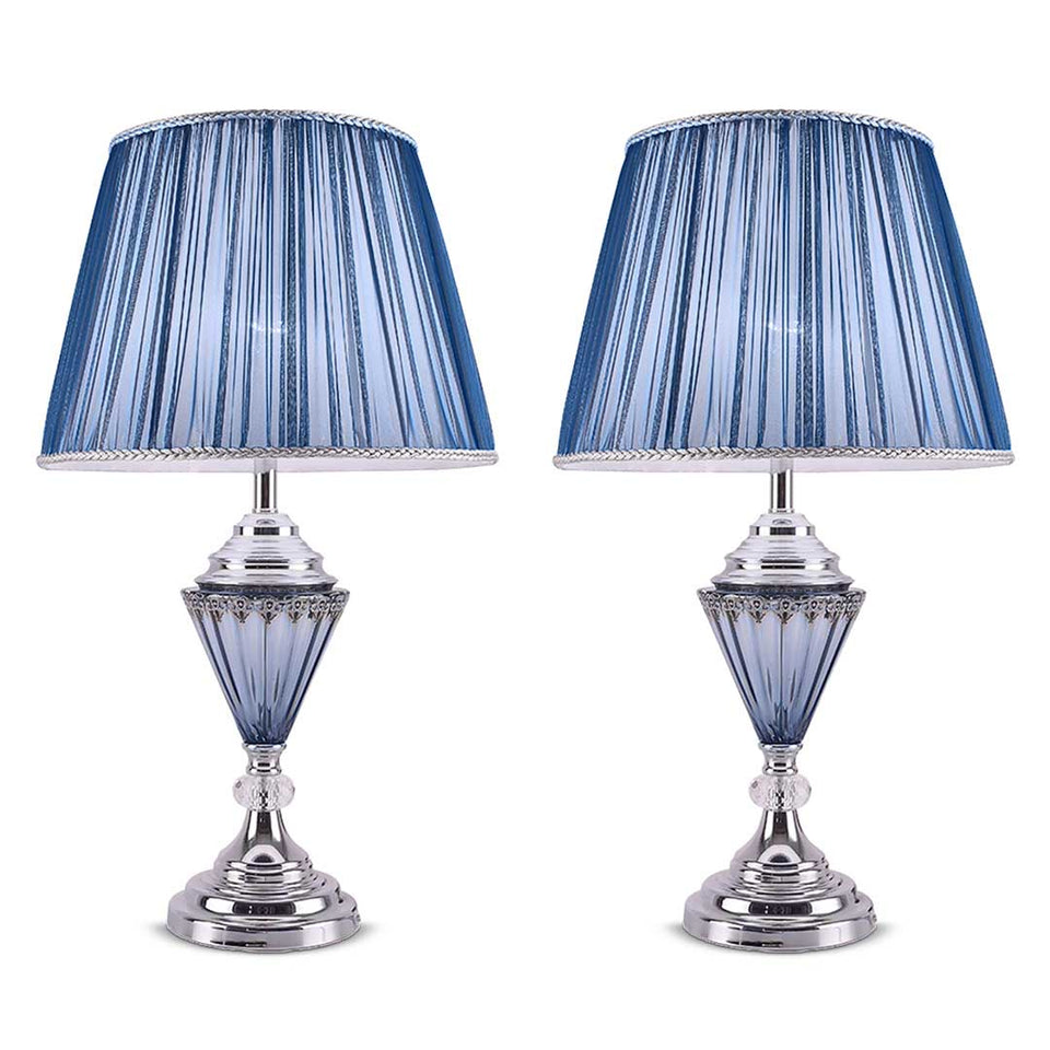SOGA 2X LED Elegant Table Lamp with Warm Shade Desk Lamp