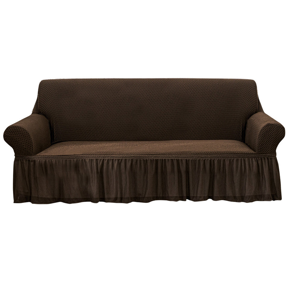 SOGA 4-Seater Coffee Sofa Cover Couch Protector High Stretch Lounge Slipcover Home Decor