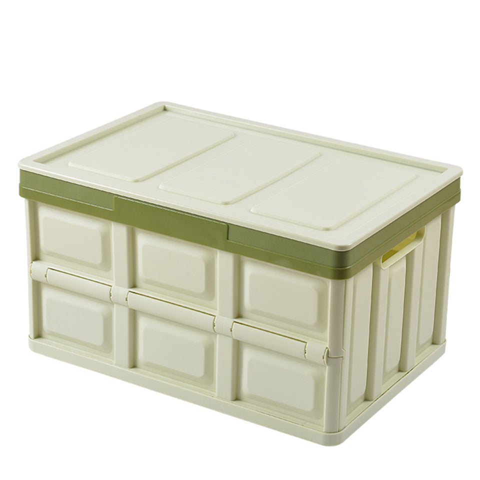 SOGA 56L Collapsible Car Trunk Storage Multifunctional Foldable Box Green