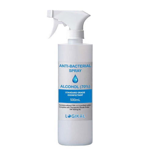 500ml Standard Grade Disinfectant Anti-Bacterial Alcohol Spray Bottle