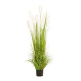 SOGA 150cm Wheat Plume Grass Artificial Plant