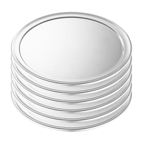 SOGA 6X 9-inch Round Aluminum Steel Pizza Tray Home Oven Baking Plate Pan