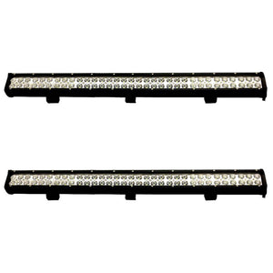 2X 31inch 198W Cree Led Light Bar Spot Flood Light 4x4 Offroad Work Ute Atv 12v 24v