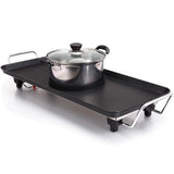 SOGA Electric Steamboat Asian Hot Pot Soup Maker Fondue Teppanyaki Hotpot Grill