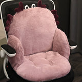 SOGA Purple Crab Shape Cushion Soft Leaning Bedside Pad Sedentary Plushie Pillow Home Decor