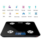SOGA Wireless Bluetooth Digital Body Fat Scale Bathroom Health Analyser Weight Pink