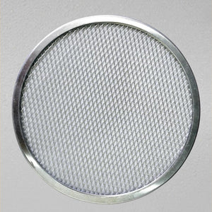SOGA 6X 8-inch Round Seamless Aluminium Nonstick Commercial Grade Pizza Screen Baking Pan