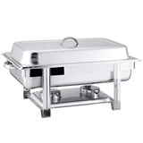 SOGA 4X Stainless Steel Chafing Triple Tray Catering Dish Food Warmer