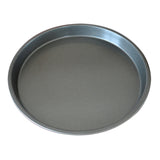 SOGA 2X 8-inch Round Black Steel Non-stick Pizza Tray Oven Baking Plate Pan