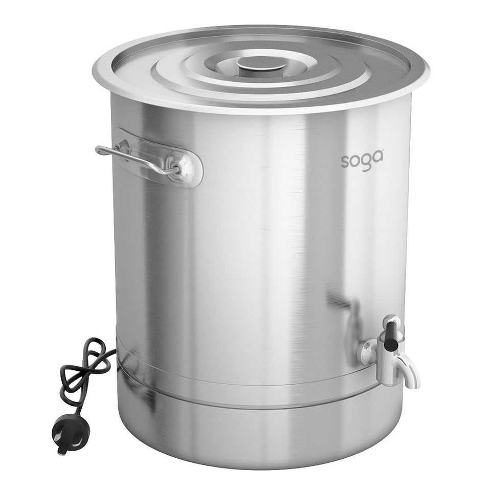 SOGA 33L Stainless Steel URN Commercial Water Boiler 2200W
