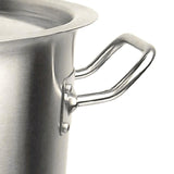 SOGA Stock Pot 32L Top Grade Thick Stainless Steel Stockpot 18/10