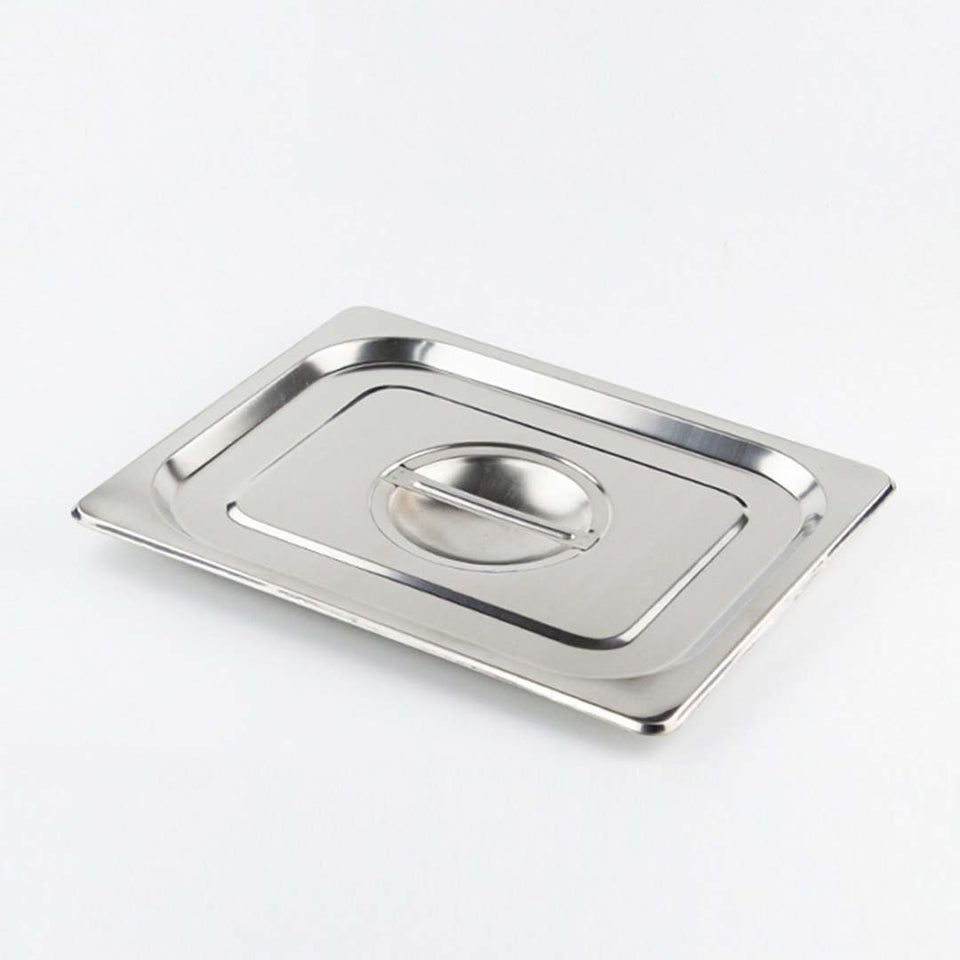 SOGA 6X Gastronorm GN Pan Lid Full Size 1/2 Stainless Steel Tray Top Cover