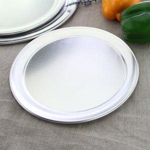SOGA 6X 13-inch Round Aluminum Steel Pizza Tray Home Oven Baking Plate Pan