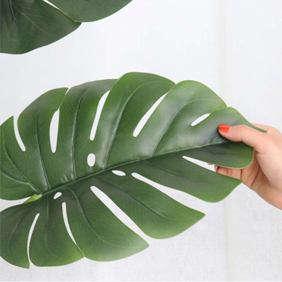 SOGA 2X 120cm Artificial Green Indoor Turtle Back Fake Decoration Tree Flower Pot Plant