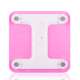 SOGA 2X 180kg Digital Fitness Weight Bathroom Gym Body Glass LCD Electronic Scales White/Pink