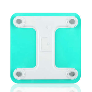 SOGA 2X 180kg Digital Fitness Weight Bathroom Gym Body Glass LCD Electronic Scales White/Blue