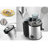 SOGA 2X Juicer 400W Professional Stainless Steel Whole Fruit Vegetable Juice Extractor Diet Gold