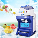 SOGA Commercial Ice Shaver Ice Crusher Slicer Smoothie Maker Machine 180KG/h