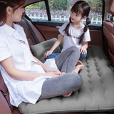 SOGA 2X  Grey Ripple Inflatable Car Mattress Portable Camping Air Bed Travel Sleeping Kit Essentials