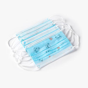 60 Pcs Anti Dust Filter Disposable Protective Sanitary Face Mask Kids